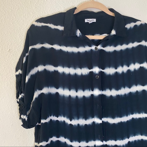 Splendid Revolve La Marea Tie Dye button Top sz S - Picture 4 of 8